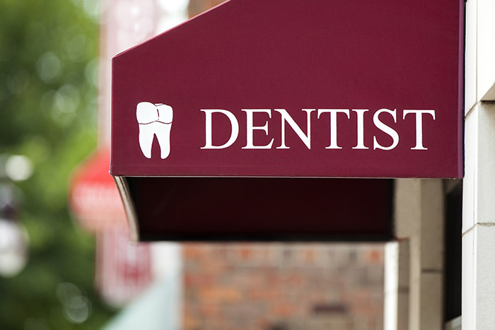 dentist office awning
